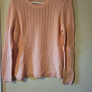 Talbots Soft Pink Crew Neck Sweater